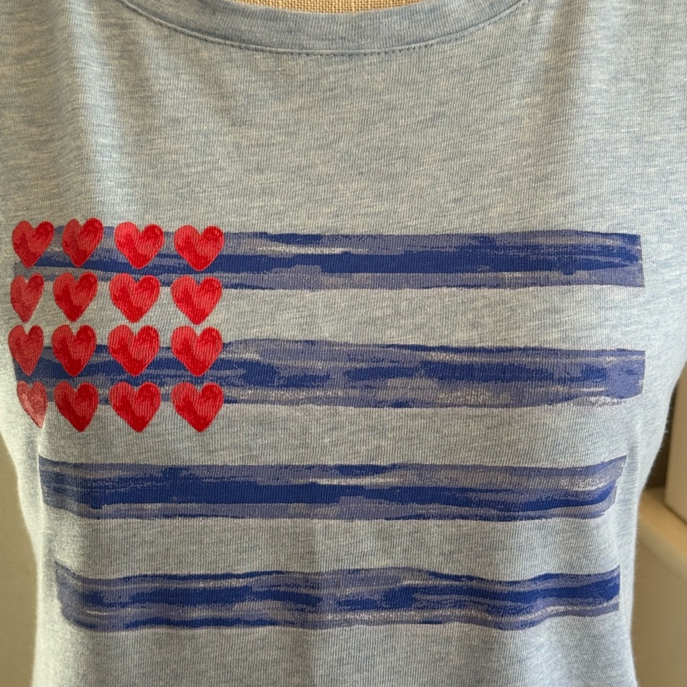 Talbots American Flag Tee - Picture 2 of 5